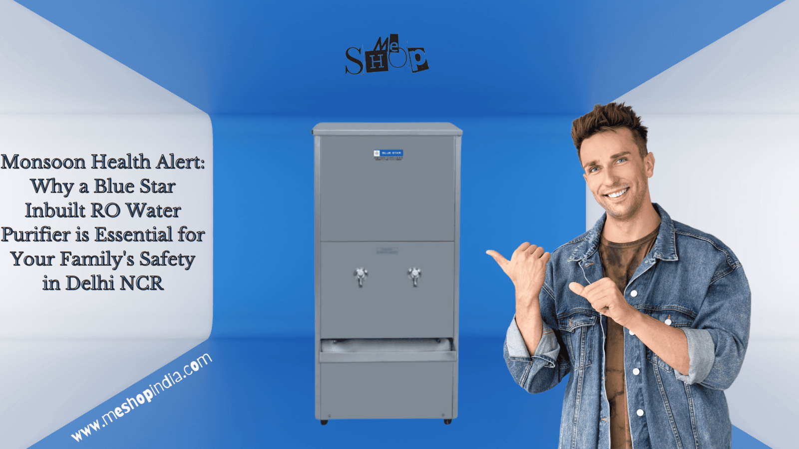 Monsoon Health Alert: Why a Blue Star Inbuilt RO Water Purifier is Essential for Your Family's Safety in Delhi NCR